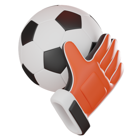 Goalkeeper  3D Icon