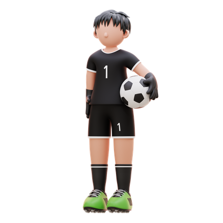 Goalkeeper  3D Icon