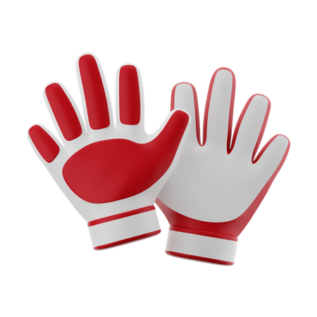 Goalkeeper gloves  3D Icon