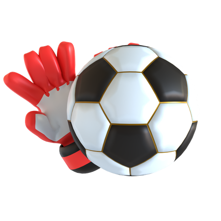 Goalkeeper Gloves  3D Icon