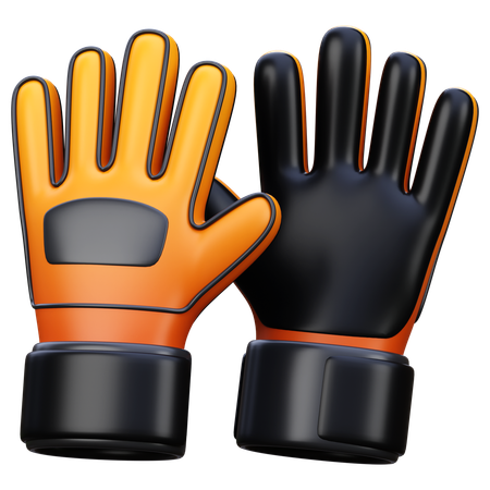 Goalkeeper Gloves  3D Icon