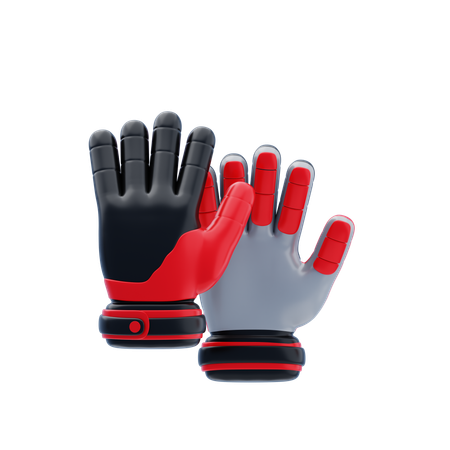 Goalkeeper Gloves  3D Icon