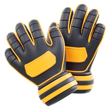 Goalkeeper Gloves  3D Icon