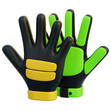 Goalkeeper Gloves  3D Icon