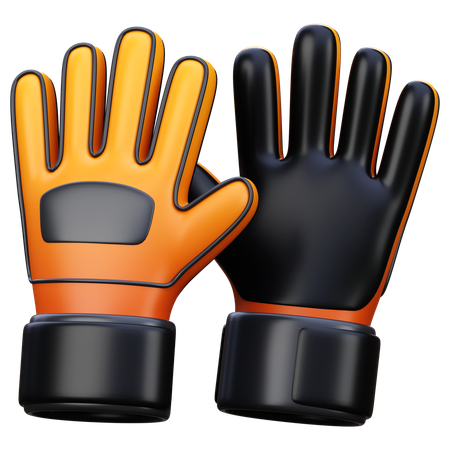 Goalkeeper Gloves  3D Icon