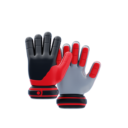 Goalkeeper Gloves  3D Icon