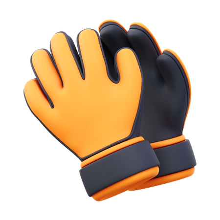 Goalkeeper gloves  3D Icon