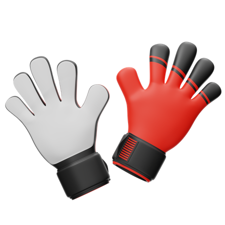 Goalkeeper Gloves  3D Icon