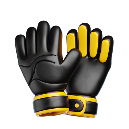 Goalkeeper Gloves  3D Icon