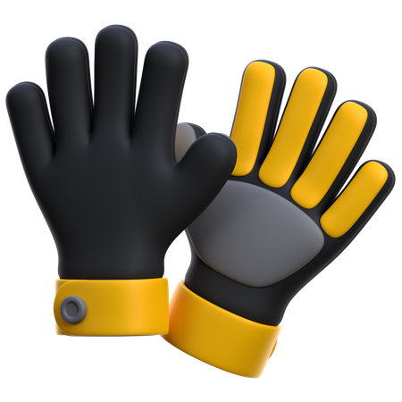Goalkeeper Gloves  3D Icon