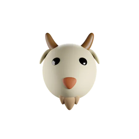 Goat 3 D Render Isolated Images 3D Icon