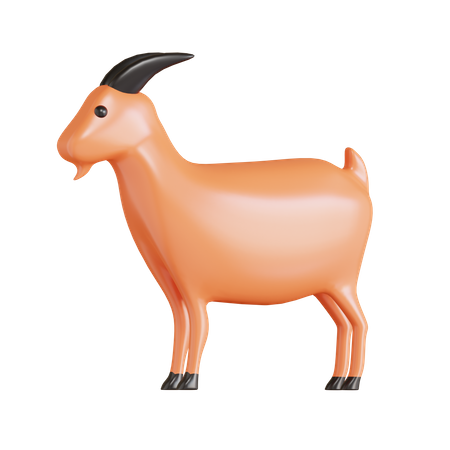 Goat  3D Icon