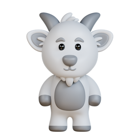 Goat  3D Icon