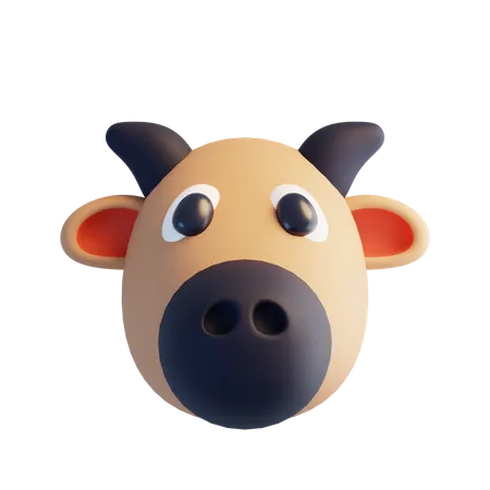 Goat  3D Icon