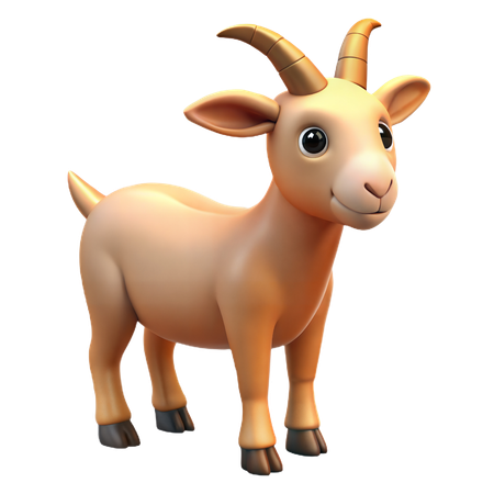 Goat  3D Icon