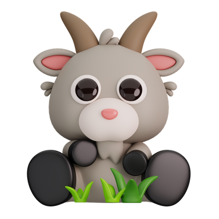 Goat  3D Icon