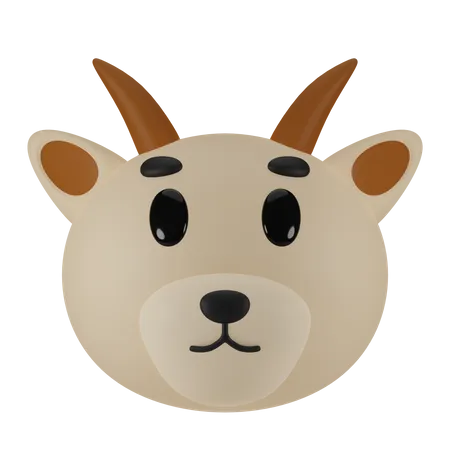 Goat  3D Icon