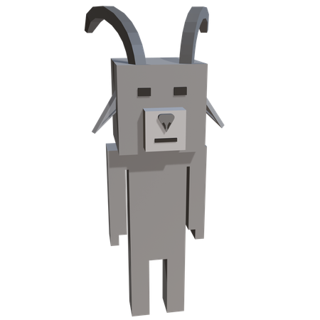 Goat  3D Icon