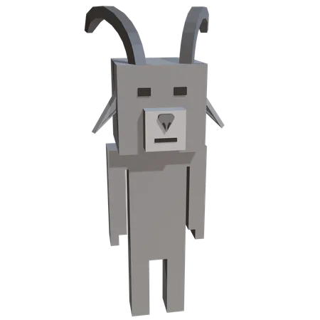 Goat  3D Icon