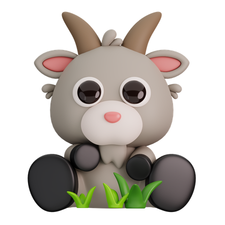 Goat  3D Icon
