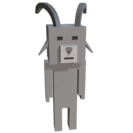 Goat  3D Icon