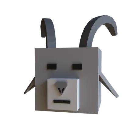 Goat  3D Icon