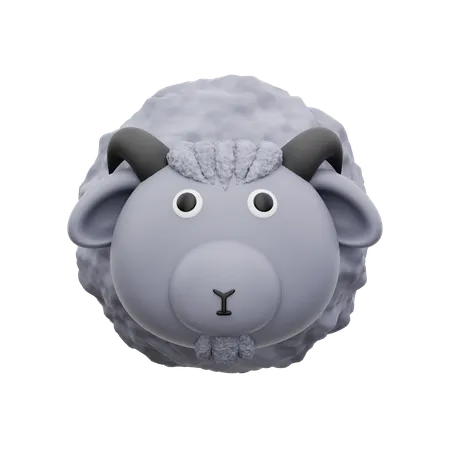 Goat Head  3D Icon