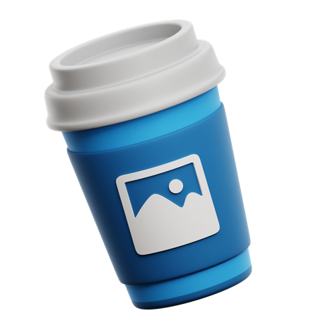 Gobelet à emporter imprimé  3D Icon