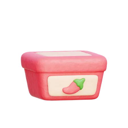 Gochujang  3D Icon