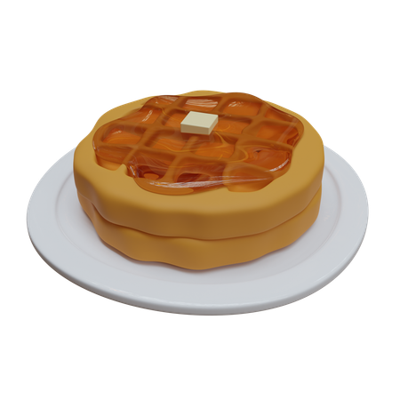 Gofres  3D Icon