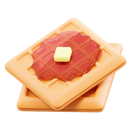 Gofres  3D Icon