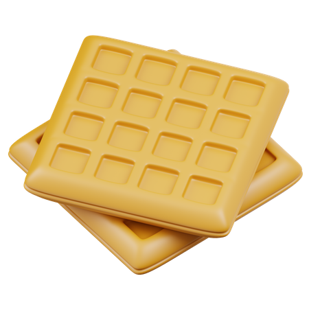Gofres  3D Icon