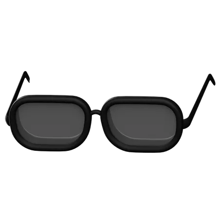 3 D Glasses Illustration 3D Icon