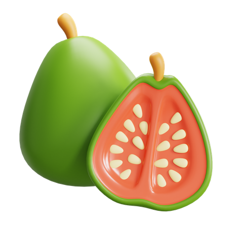 Goiaba  3D Icon