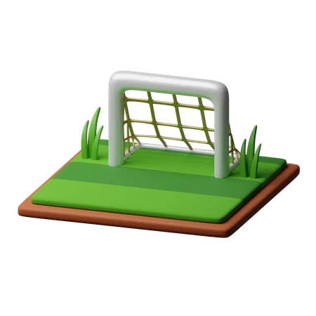 Gol de futebol  3D Icon