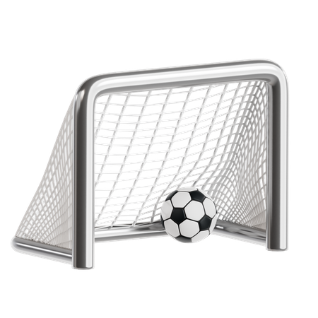 Gol de futebol  3D Icon