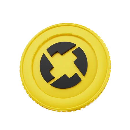 Gold 0 X Coin  3D Icon