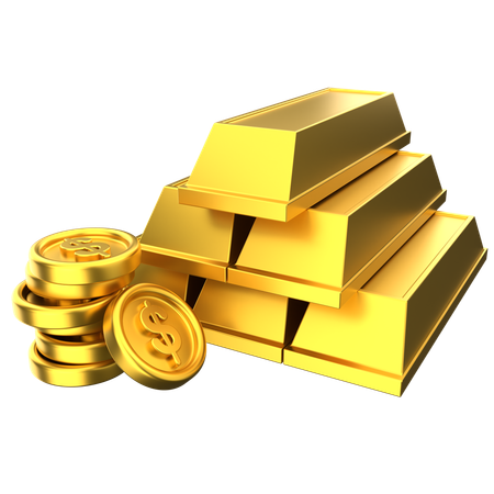 Gold  3D Icon