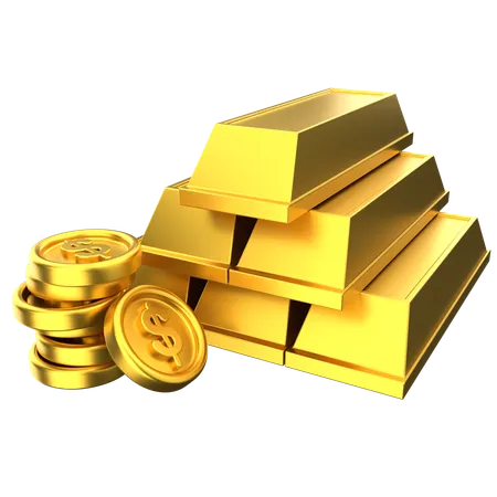 Gold  3D Icon