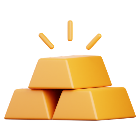 Gold  3D Icon