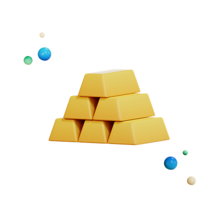 Gold  3D Illustration