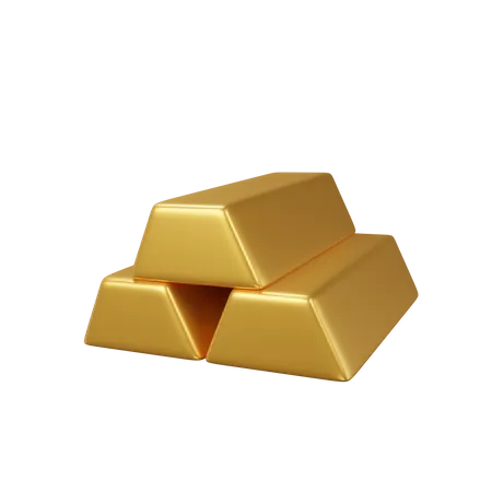 Gold Icon About Finance Minimal Style 3 D Rendering 3D Icon