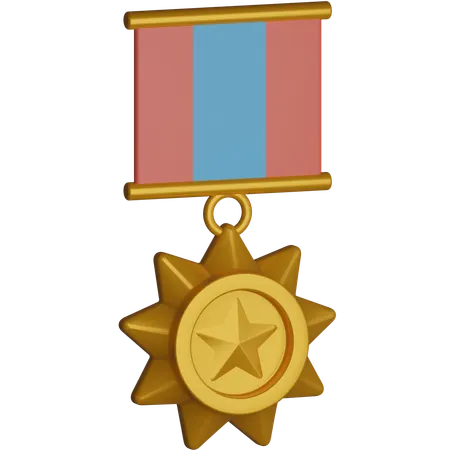 Gold Award 3D Icon
