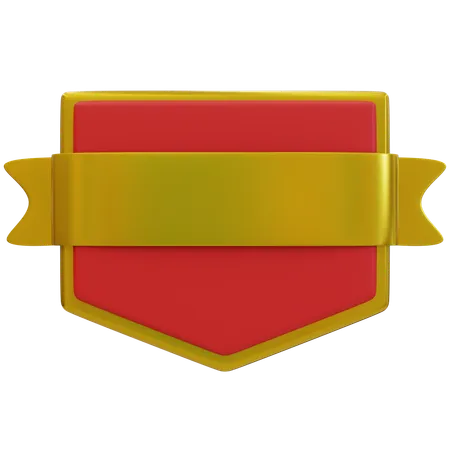 Gold Award Badges  3D Icon