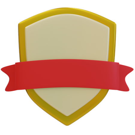 Gold Award Badges  3D Icon