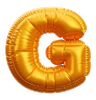 Gold Balloon Letter G