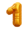 Gold Balloon Number 1