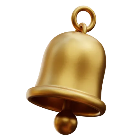 Gold Bell  3D Icon
