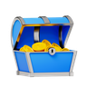 free 3d gold chest 