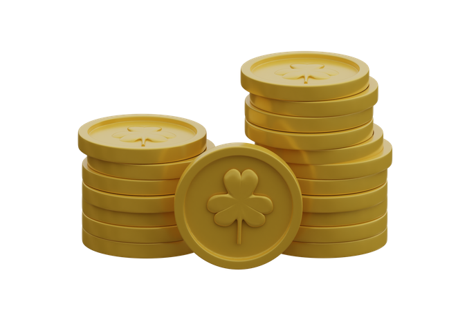 Gold coin  3D Icon